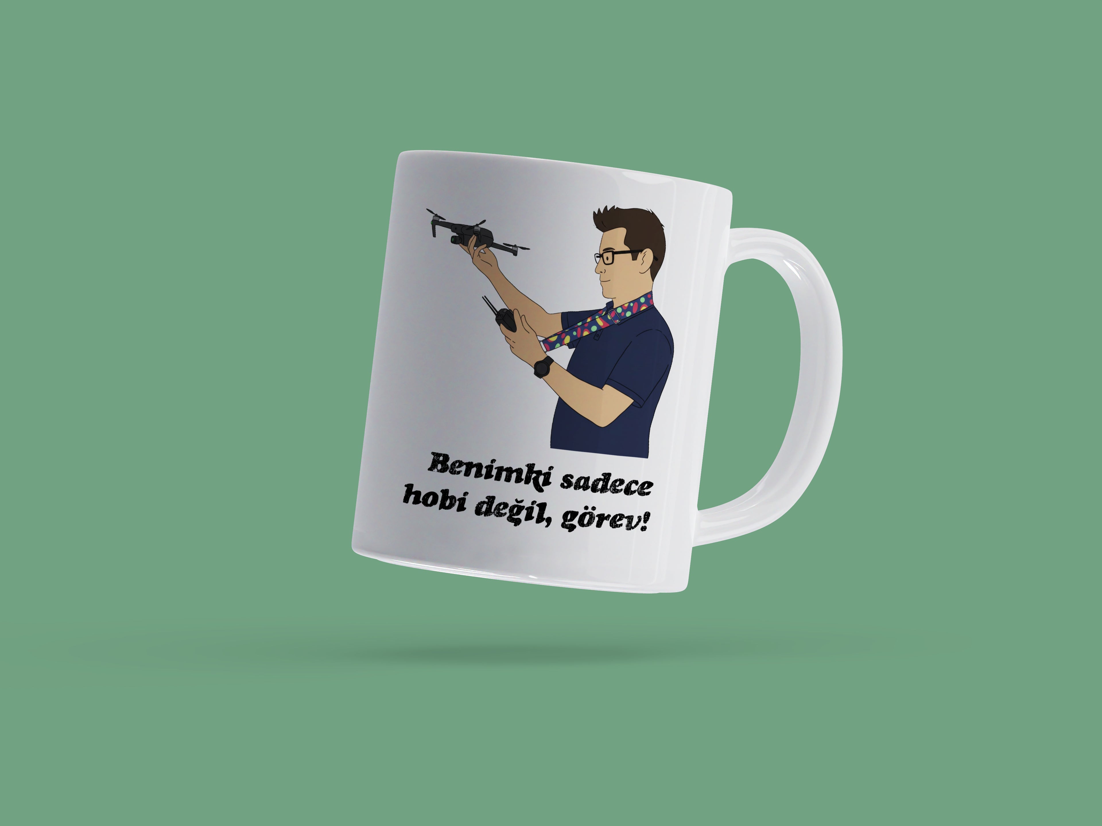 Kişiye Özel Karikatür Kupa